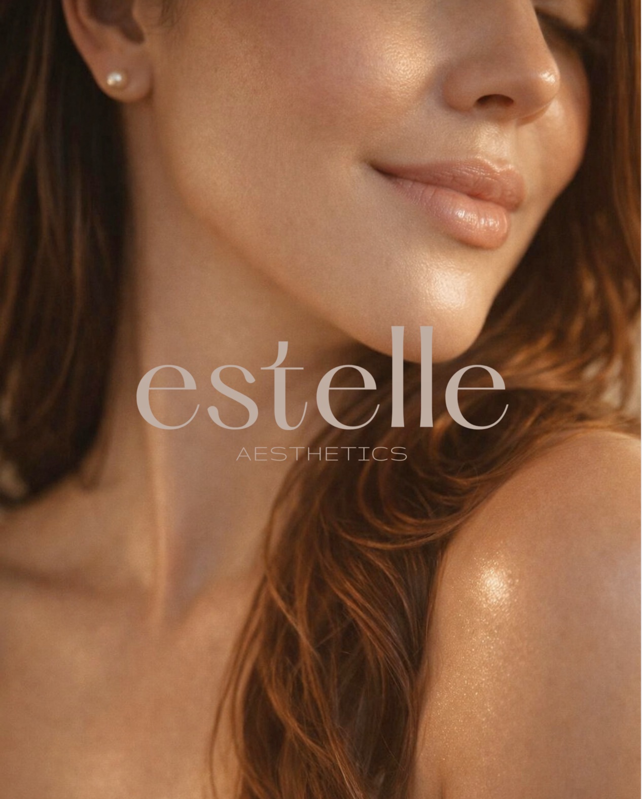 Estelle Aesthetics editorial close-up